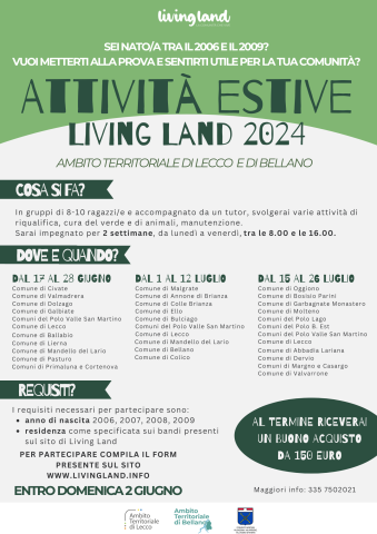 Progetto Livingland 2024