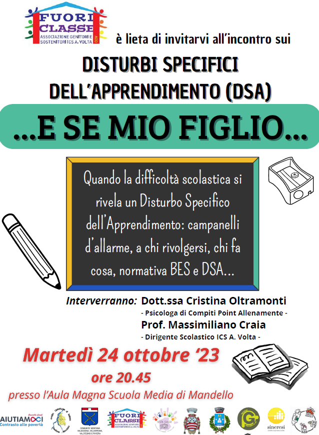 Incontro sui disturbi dell'apprendimento (DSA)