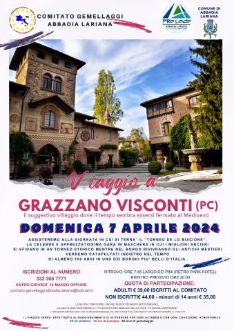 Viaggio a Grazzano Visconti